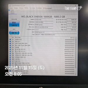 국내정발 wd sn 850x 1tb, klevv ddr4 노트북램 16gb 저렴하게 팝니다