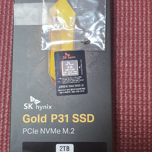 SK하이닉스 Gold P31 SSD 2TB