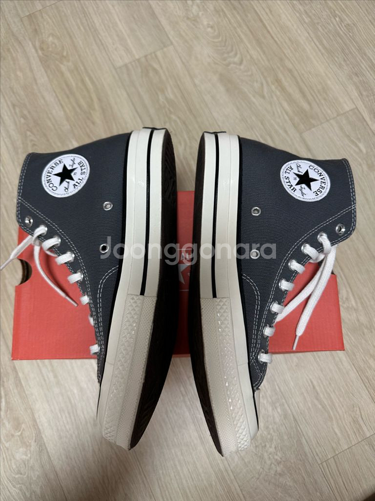 컨버스 척70 하이 아이언그레이 260사이즈 판매--1