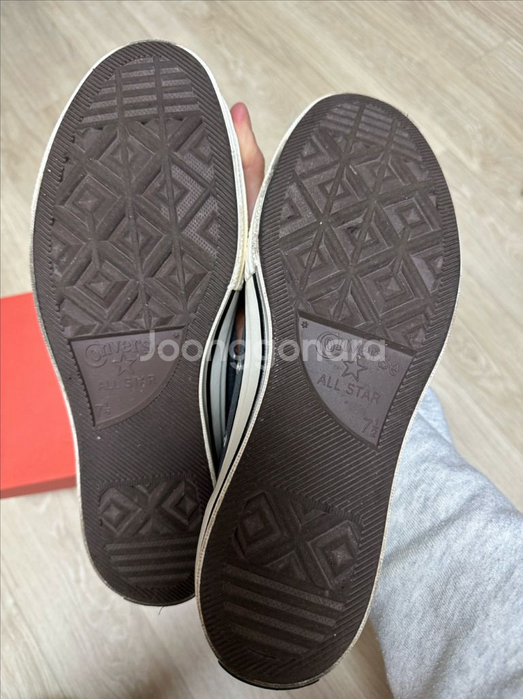 컨버스 척70 하이 아이언그레이 260사이즈 판매--3