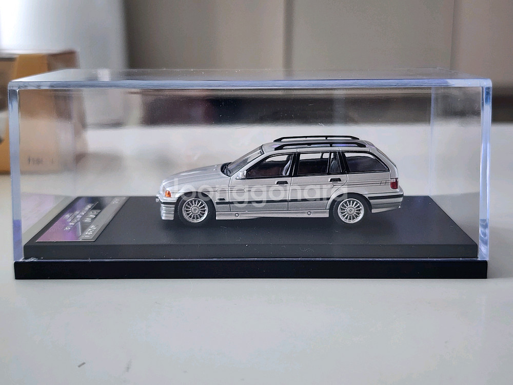 1:64 Mortal BMW 3Series E36 Alpina 실버 한정판 다이캐스트--1