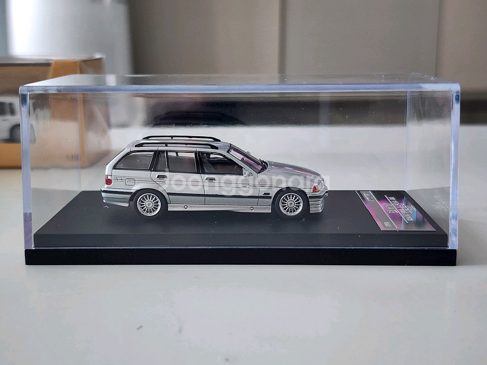 1:64 Mortal BMW 3Series E36 Alpina 실버 한정판 다이캐스트--3