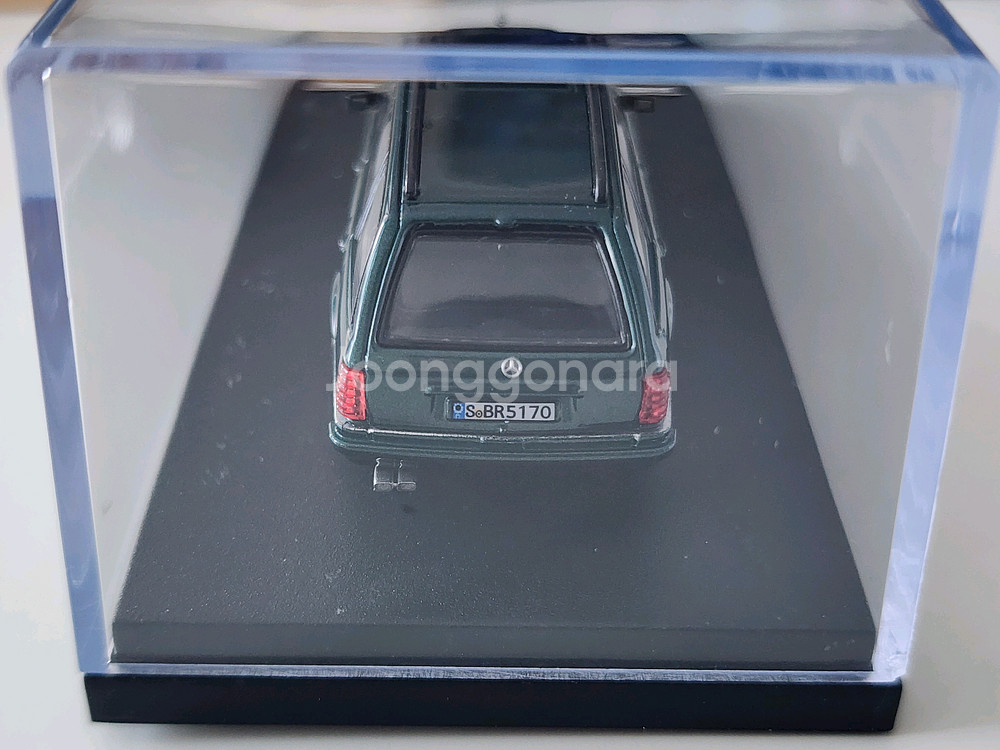 1:64 Mortal 벤츠 S124 그린 한정판 다이캐스트--2