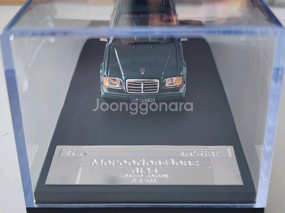 1:64 Mortal 벤츠 S124 그린 한정판 다이캐스트--0