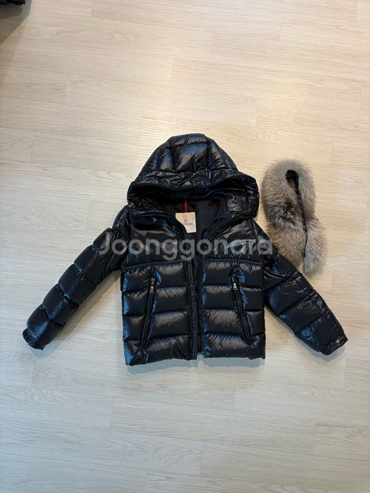 몽클레어 키즈 뉴바이런 패딩 블랙 140 10Y--0