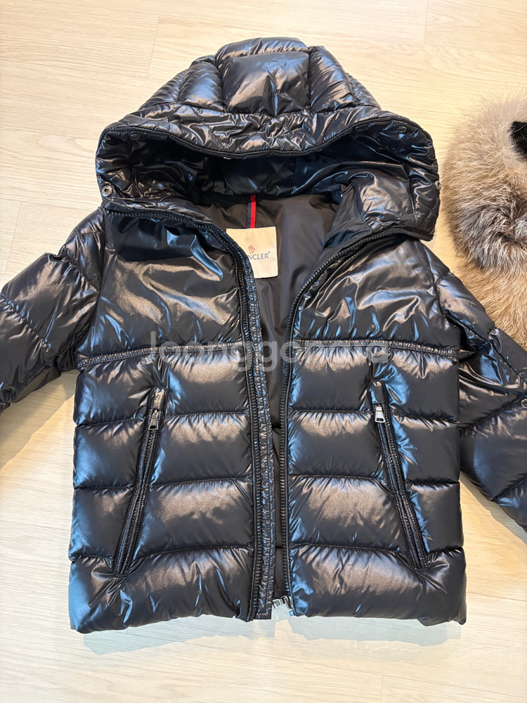 몽클레어 키즈 뉴바이런 패딩 블랙 140 10Y--1