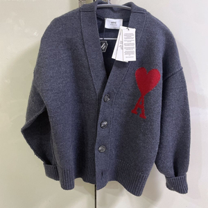 아미 빅 하트 로고 가디건 xs 이미지