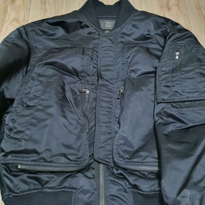 시스템옴므 블랙 점퍼 ma 1 마원 95(100)