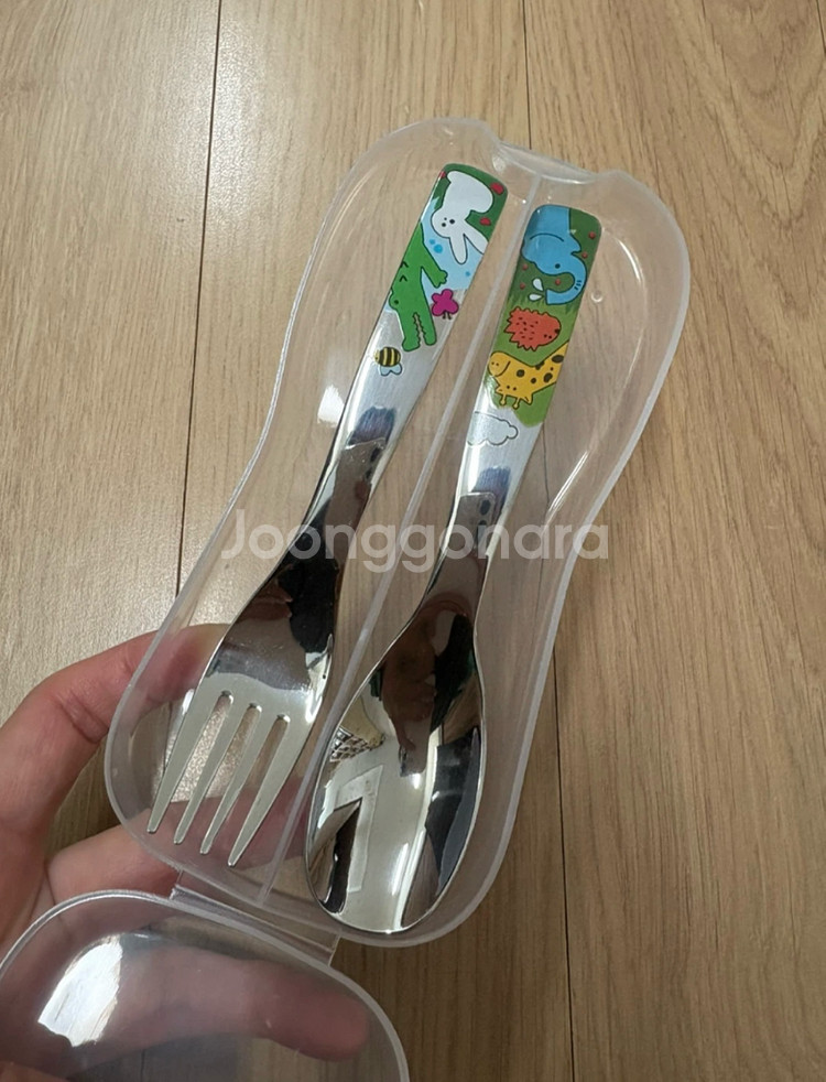 유아 JeB 젭젭 올스텐 스푼포크 (새상품)--1