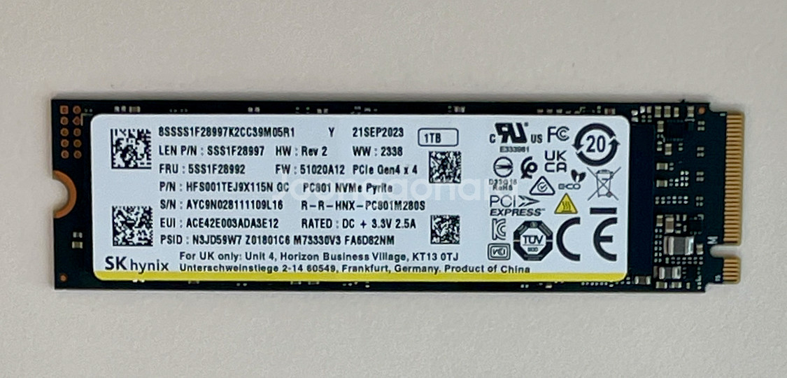 SK하이닉스 PC801 1TB (P41 OEM) SSD 판매합니다--0