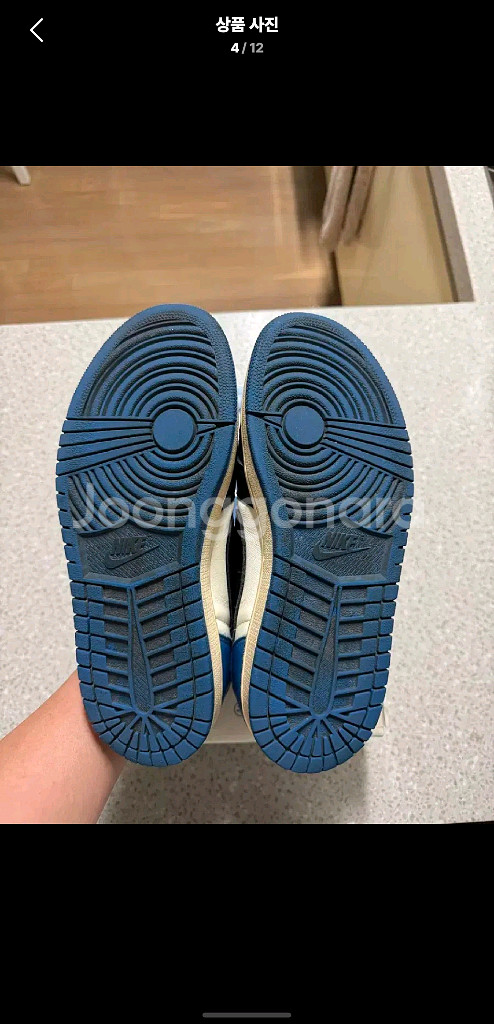 조던1 트래비스스캇 프라그먼트 로우 285--3