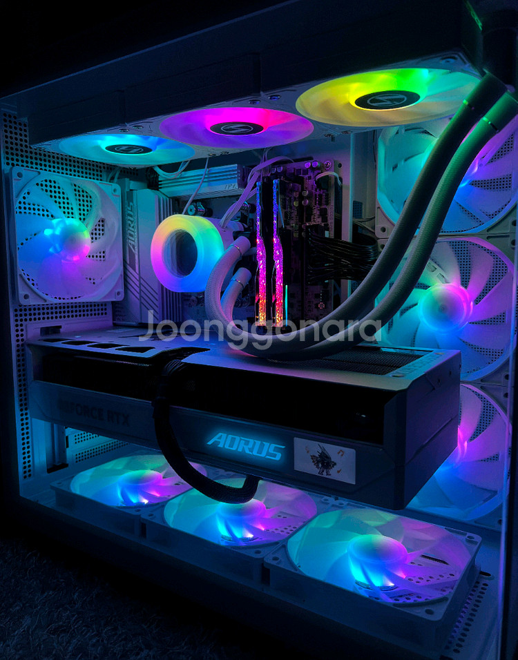 9800x3d RTX 5080 어마 ice 리안리 수냉 화이트 데스크탑 PC--2