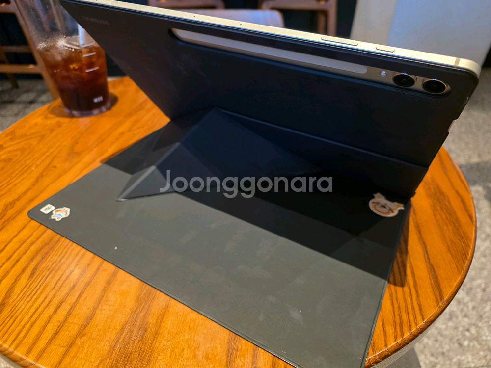 갤럭시탭 S9 울트라 256GB WiFi베이지 정품스마트북커버 포함 풀박스--3