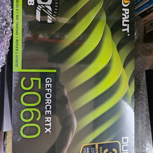 palit rtx5060 dual oc d7 8gb 이엠텍 국내정품 그래픽카드