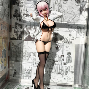 슈퍼 소니코 슈퍼소니코 미소녀 그라비아 수영복 비키니 피규어 고전 미소녀