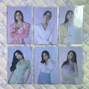 에이핑크 10주년 기념 단체 포토카드 포카 일괄 세트 이미지