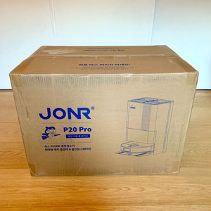 [미개봉] JONR P20 Pro 올 인 원 로봇 청소기 (확장형 물걸레, 자동세척)