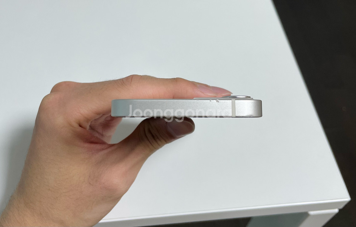 [배터리 100%] 아이폰 12미니 화이트 128GB--3