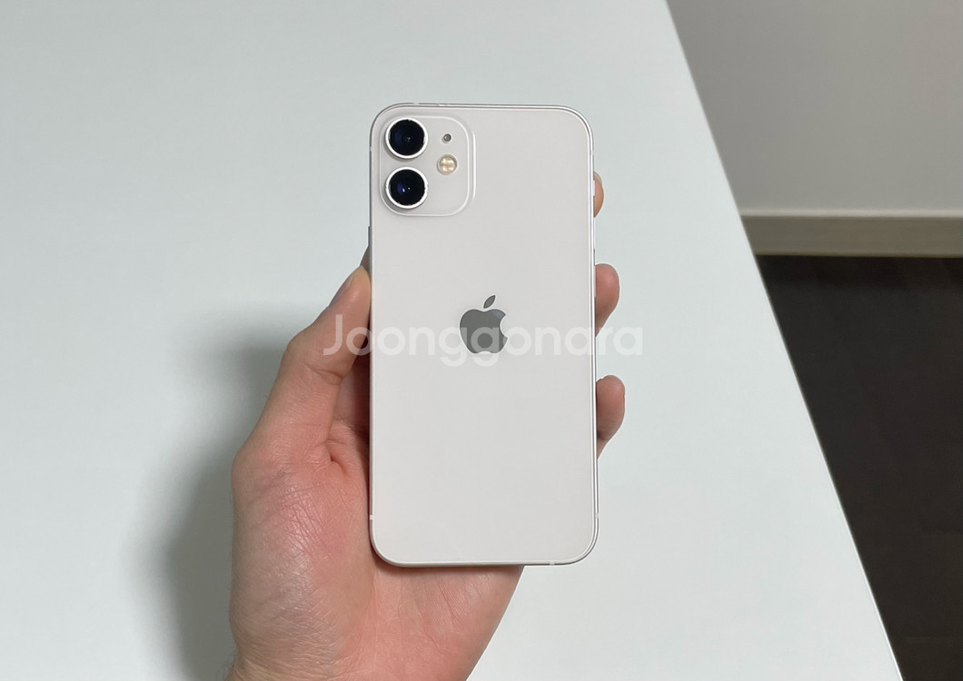 [배터리 100%] 아이폰 12미니 화이트 128GB--0