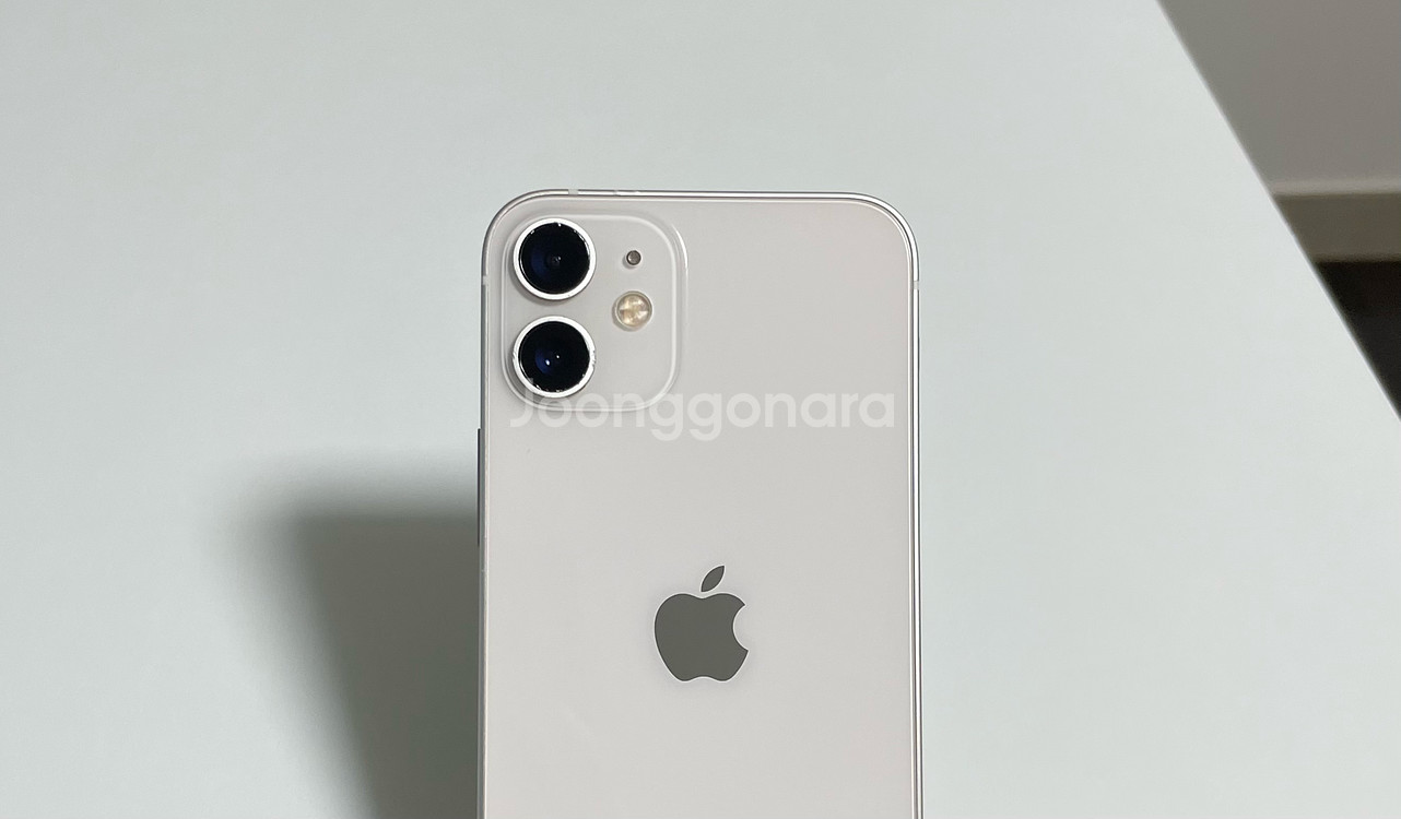 [배터리 100%] 아이폰 12미니 화이트 128GB--6