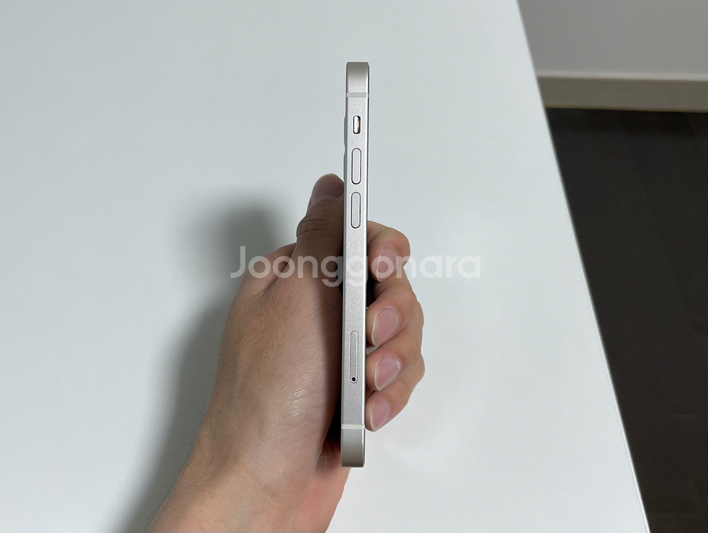 [배터리 100%] 아이폰 12미니 화이트 128GB--4