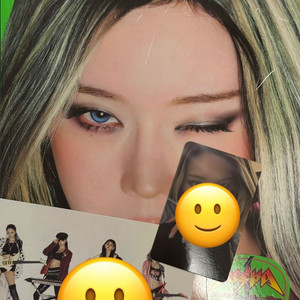 에스파 윈터 싸인 , 포카, 앨범 이미지