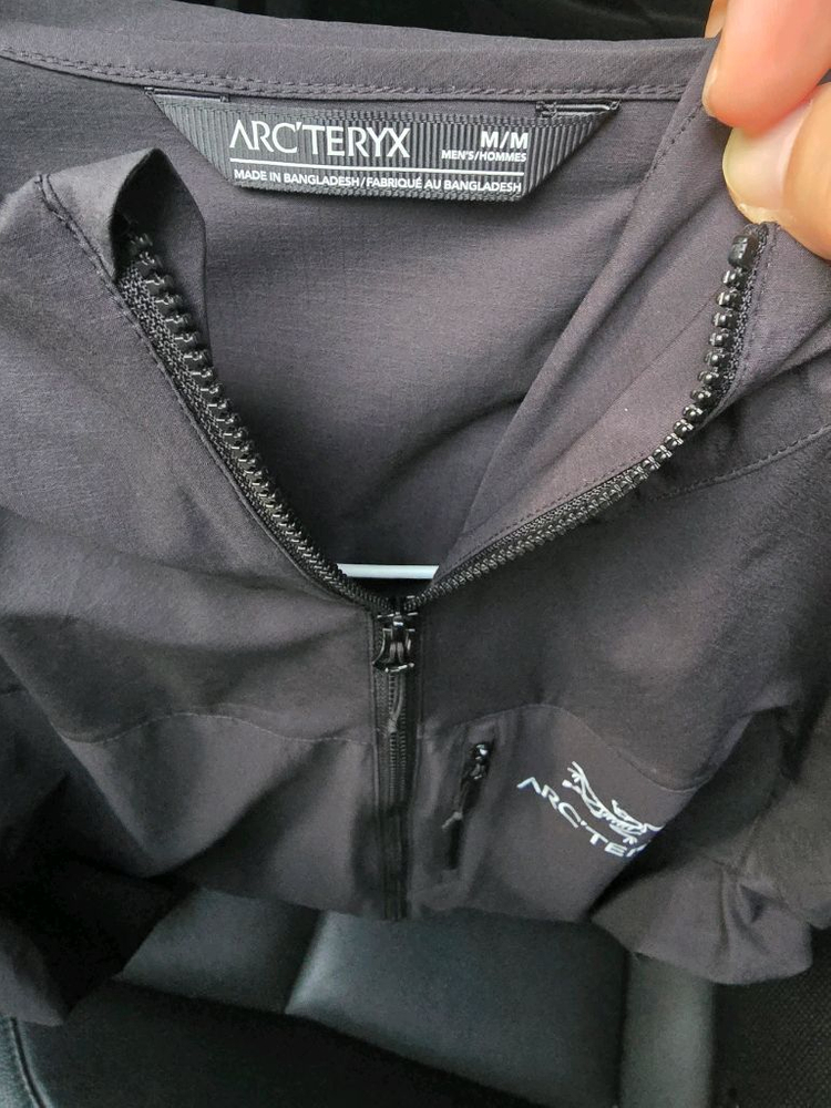 아크테릭스 스쿼미시 후디 블랙 M--1