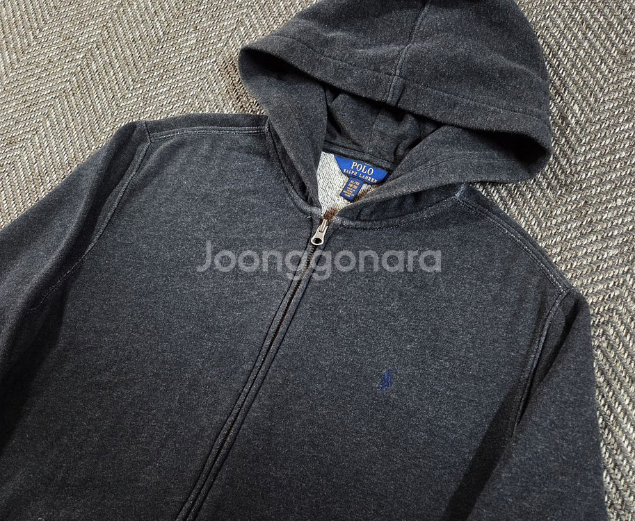 [XL] 폴로 랄프로렌 보이즈 차콜 후드집업--2