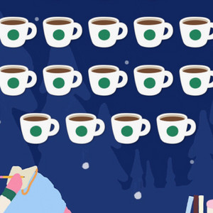 스타벅스 프리퀀시 일반 1500원씩 (20장가능)