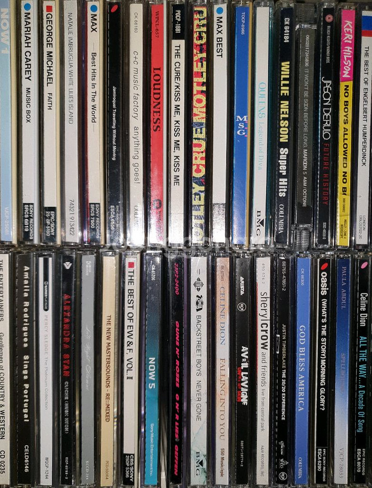 잡다한 팝/락 CD 1200장 일괄().--2