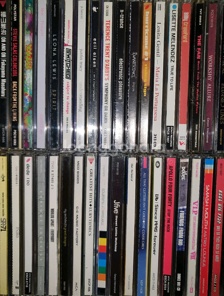 잡다한 팝/락 CD 1200장 일괄().--5