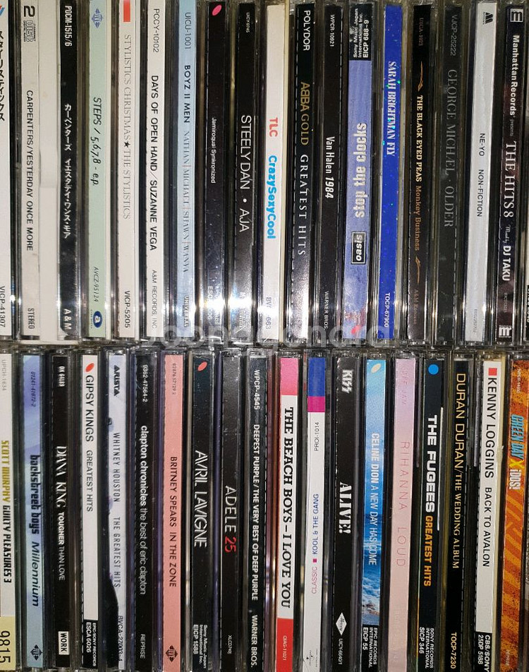잡다한 팝/락 CD 1200장 일괄().--8