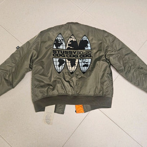 [L]스투시 x CDG ma1 자켓