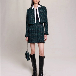 마쥬 투인원 트위드 원피스 36 새상품