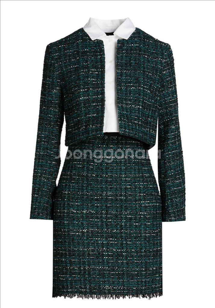 마쥬 투인원 트위드 원피스 36 새상품--2