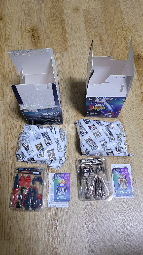 반다이 건담 QMSV MINI Z 건담 & 건담마크2--5