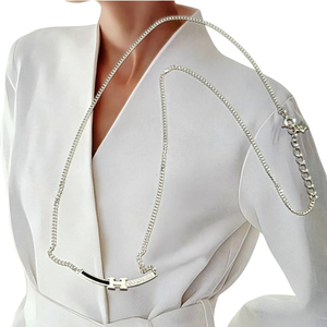 S925 실버 H 목걸이 순은 목걸이