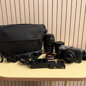 캐논 EOS M6 Mark2,15-45mm,85mm f/1.8,22mmF2, HG-100TBR 일괄판매