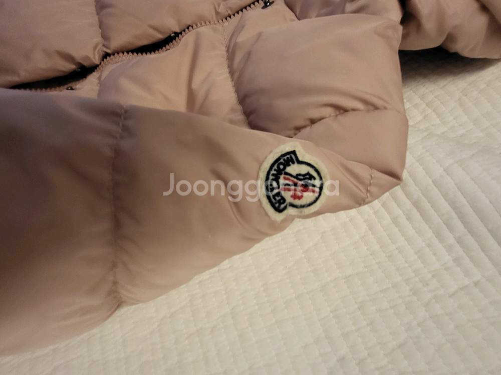 몽클레어 키즈5y 핑크 캬올레 정품--1