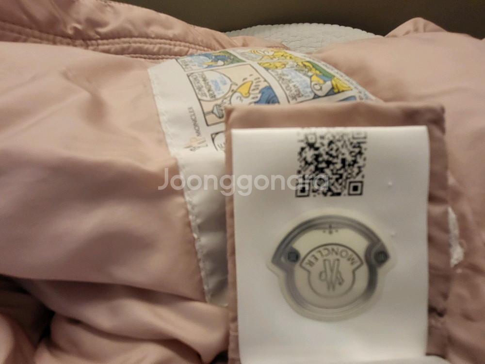 몽클레어 키즈5y 핑크 캬올레 정품--3