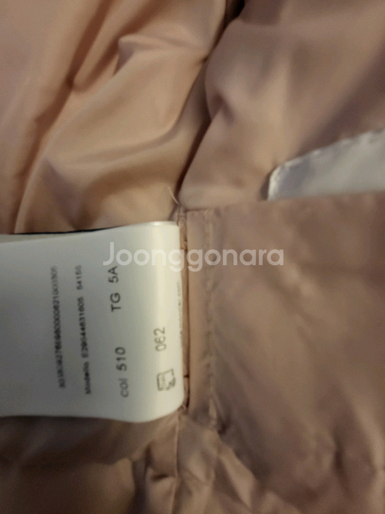 몽클레어 키즈5y 핑크 캬올레 정품--7