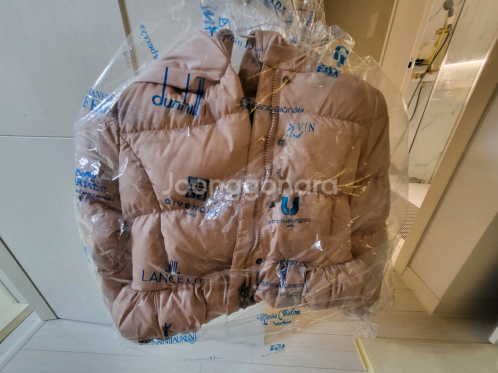 몽클레어 키즈5y 핑크 캬올레 정품--8