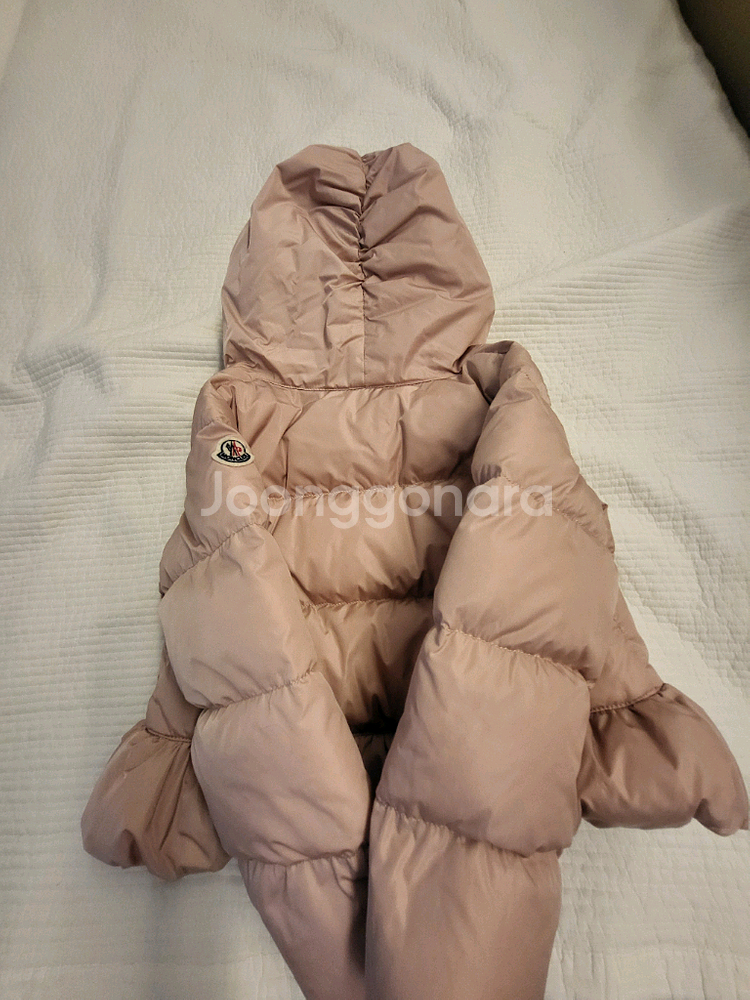 몽클레어 키즈5y 핑크 캬올레 정품--6