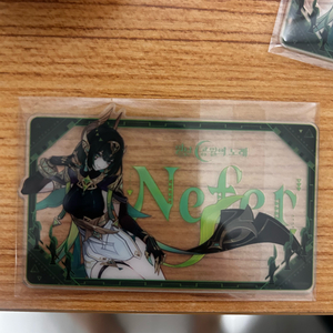 지스타 원신 네페르 포토카드