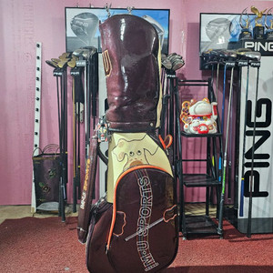 mu스포츠 휠골프백 캐디백