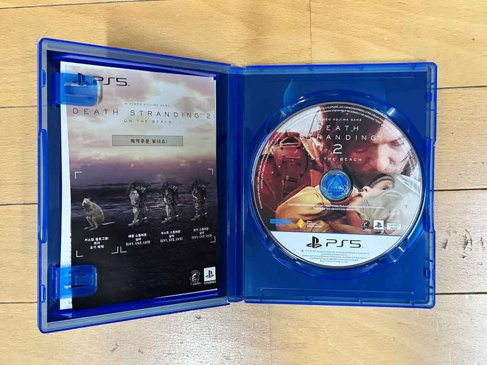 PS5 데스 스트랜딩 2 초회판--1