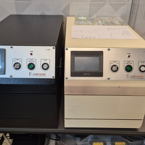 케이스메이커2대+앱손프린터2+사출300여개+ 지그 50여개+ (케이스용지예열용)온장고