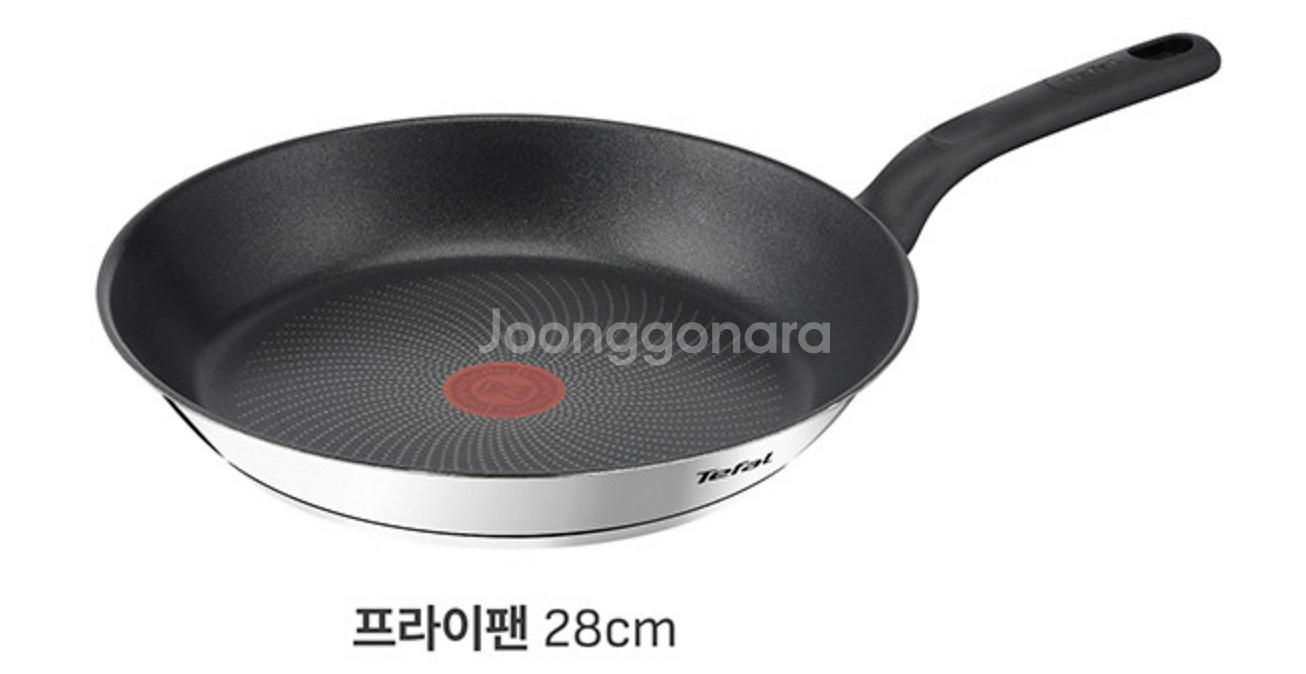 테팔 Tefal 인덕션 스텐 티타늄 1X 디네토 프라이팬 28cm 새제품--4