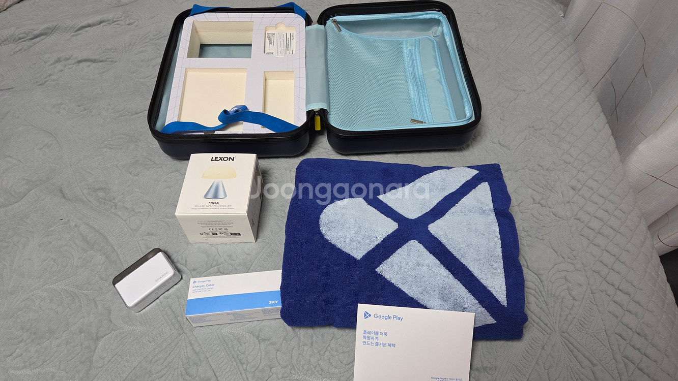 지스타 구글플레이 레디백 세트 판매합니다.--0