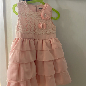 여아 레이스 원피스 120사이즈 이미지